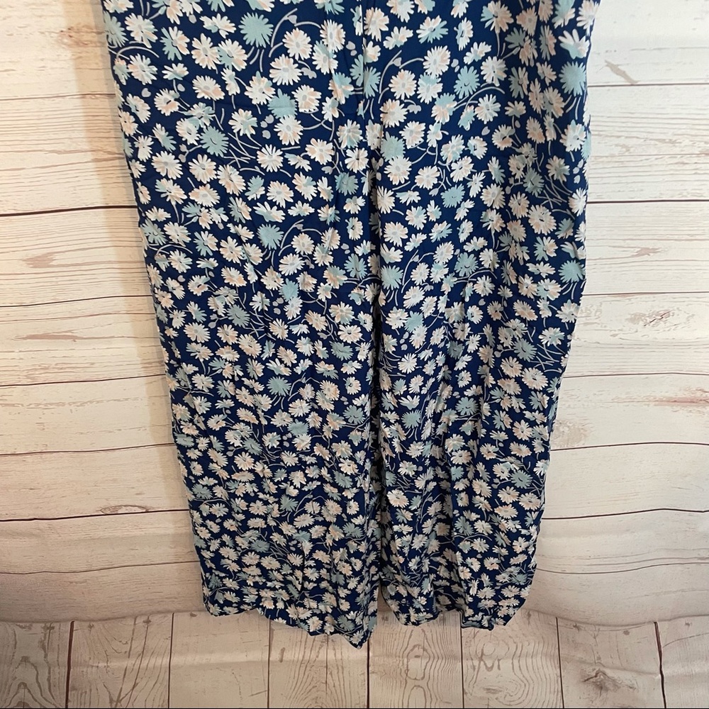 NWT Madewell Houston Floral wide leg crop pant - Picture 3 of 6